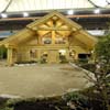 log house at home show